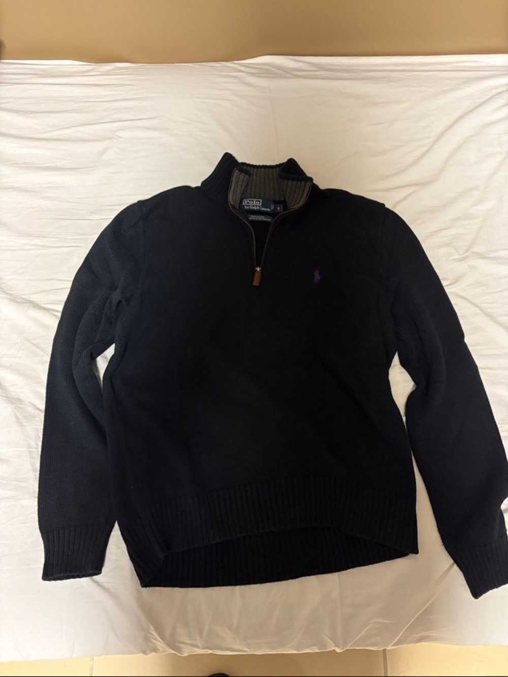 Polo Ralph Lauren Knit Quarter Zip Small